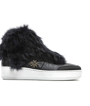 Mr&Mrs Italy Blue Cotton Women Sneaker