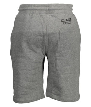 Cavalli Class Gray Cotton Pant