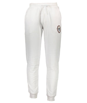 Cavalli Class White Cotton Pant
