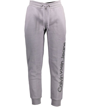Calvin Klein Gray Cotton Pant