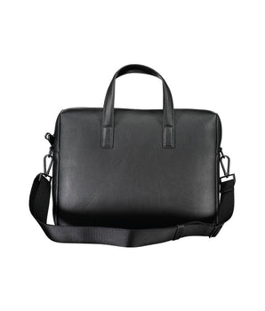 Calvin Klein Black Polyester Handbag