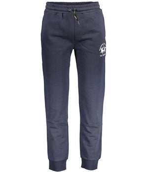 La Martina Blue Cotton Pant