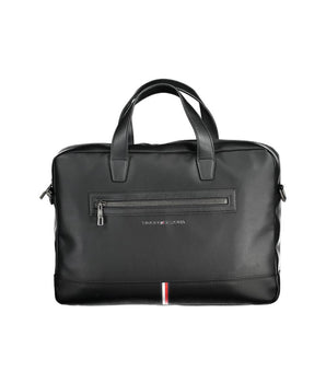 Tommy Hilfiger Black Polyethylene Handbag