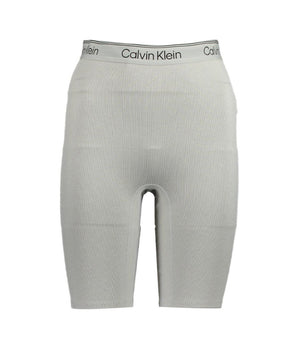 Calvin Klein Gray Polyester Pant