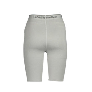Calvin Klein Gray Polyester Pants
