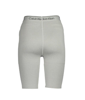 Calvin Klein Gray Polyester Pant