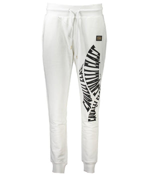Cavalli Class White Cotton Pant