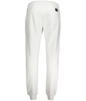 Cavalli Class White Cotton Pants