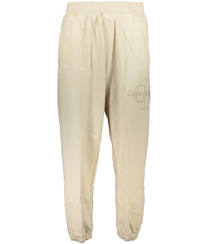 Calvin Klein Beige Cotton Pants