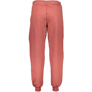 Calvin Klein Red Cotton Pant