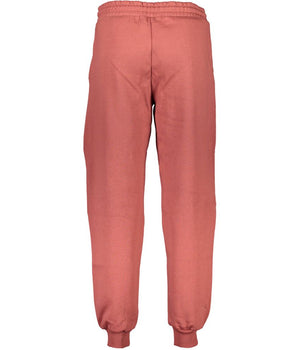 Calvin Klein Red Cotton Pant