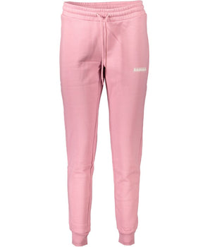 Napapijri Pink Cotton Pant