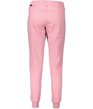 Napapijri Pink Cotton Pant