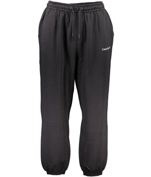 Calvin Klein Black Cotton Pant