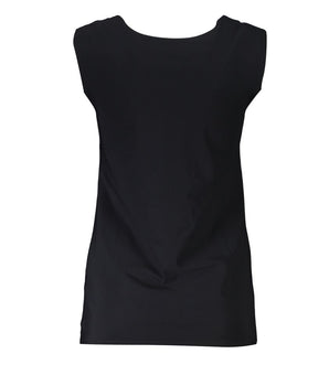 Patrizia Pepe Black Elastane Tank Top