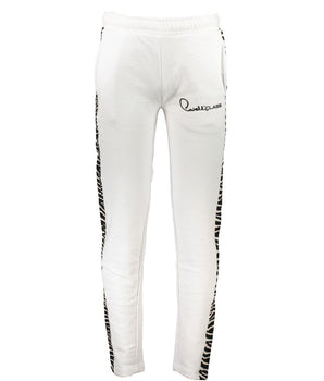 Cavalli Class White Cotton Pant