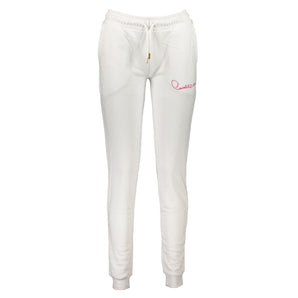 Cavalli Class White Cotton Pant