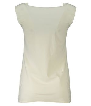 Patrizia Pepe White Elastane Tank Top
