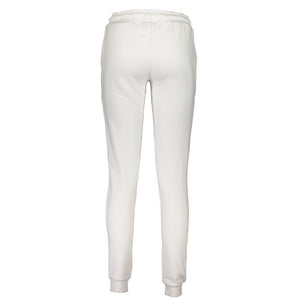 Cavalli Class White Cotton Pant