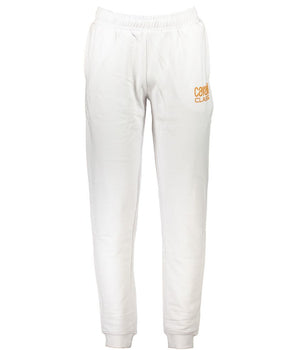Cavalli Class White Cotton Pant