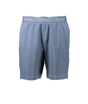 Calvin Klein Blue Polyester Pants