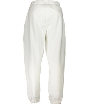 Calvin Klein White Cotton Pants