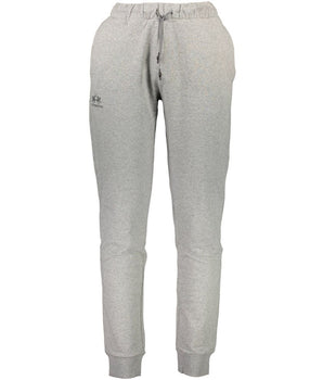 La Martina Gray Cotton Trousers