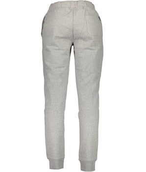 La Martina Gray Cotton Trousers