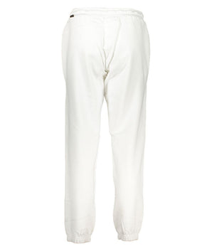Napapijri White Cotton Pant