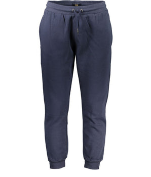 Cavalli Class Blue Cotton Pants
