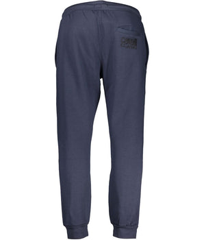 Cavalli Class Blue Cotton Pants