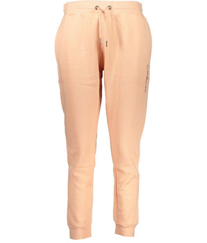 Cavalli Class Pink Cotton Pants