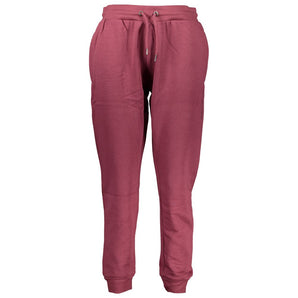 Cavalli Class Purple Cotton Pant