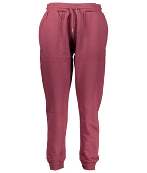 Cavalli Class Purple Cotton Pants