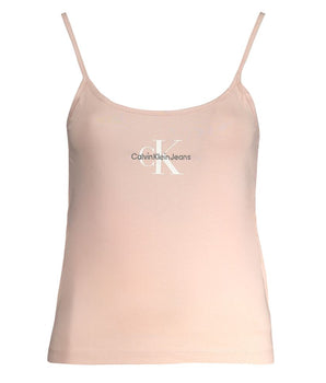 Calvin Klein Pink Cotton Tank Top