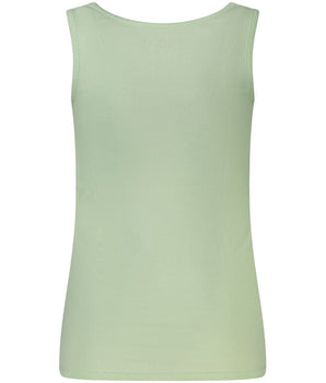 Guess Jeans Green Cotton Tank Top