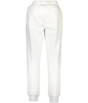 La Martina White Cotton Pant