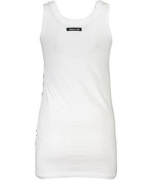 Cavalli Class White Cotton Women Tank Top