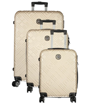 Laura Biagiotti Gold Polyethylene Luggage And Travel