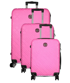 Laura Biagiotti Pink Polyethylene Luggage And Travel