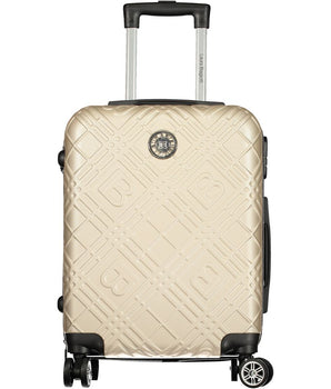 Laura Biagiotti Gold Polyethylene Luggage And Travel