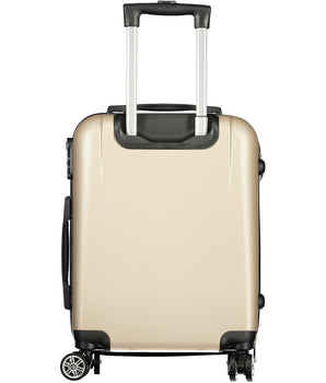 Laura Biagiotti Gold Polyethylene Luggage And Travel