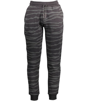 Cavalli Class Black Cotton Pant
