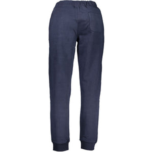 La Martina Blue Cotton Pant