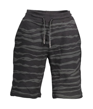 Cavalli Class Black Cotton Pant