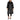 Cleré Black Polyester Coat