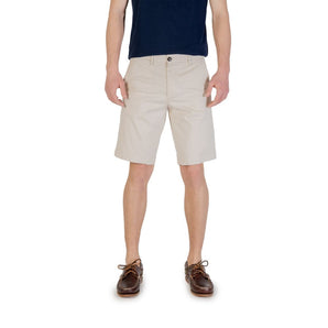 Borghese Bicolor Cotton Bermuda