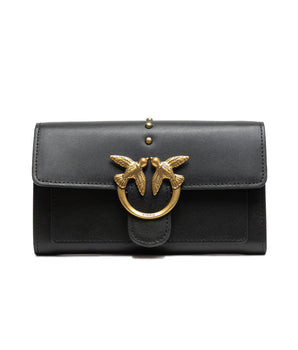PINKO Black Mini Love Bag One Simply