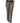 BENCIVENGA Gray Wool Blend Plaid Straight Leg Velvet Waist Pants