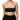 Dolce & Gabbana Black Nylon Blend Bandeau Strapless Tube  Top